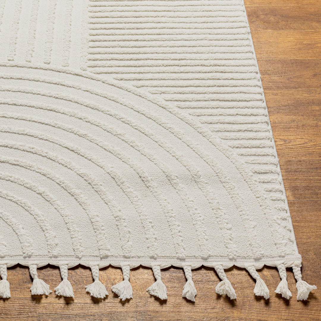Tapis Scandinave Zambia Moderne Ivoire
