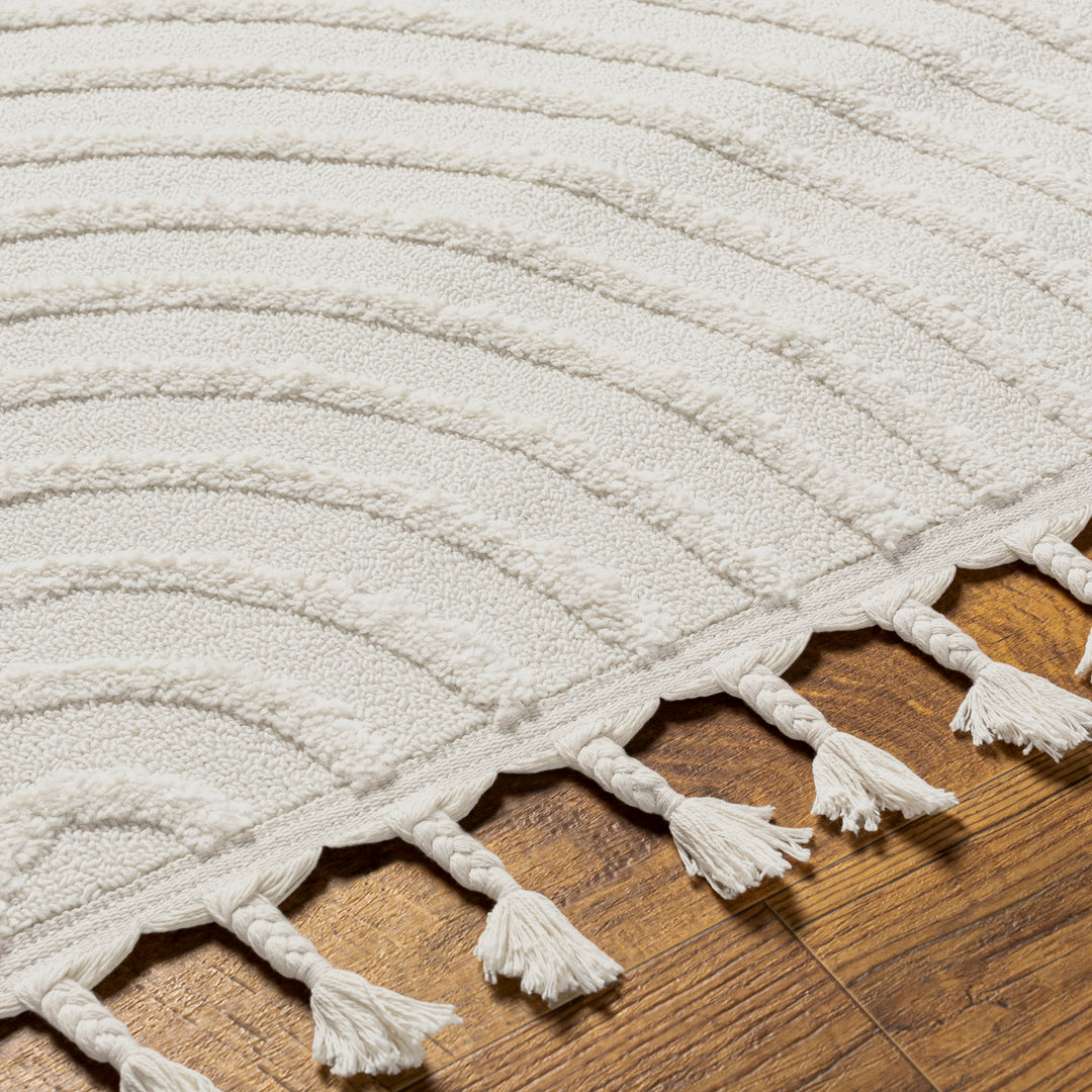 Tapis Scandinave Zambia Moderne Ivoire