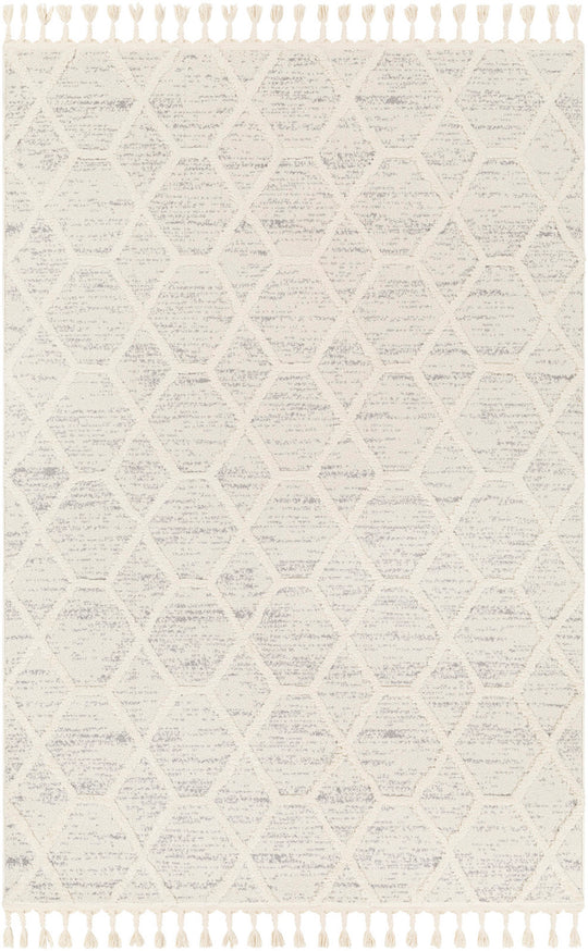 Tapis Scandinave Zaandam Bohème Ivoire/Gris