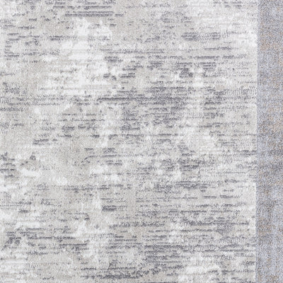 Tapis Abstrait Moderne Gris Hoen