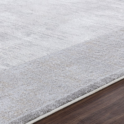 Tapis Abstrait Moderne Gris Hoen