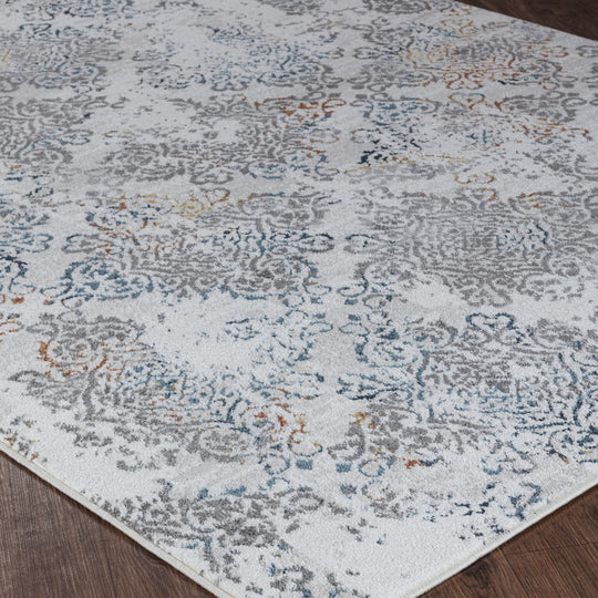 Tapis Vintage Oriental Bleu/Orange Palermo