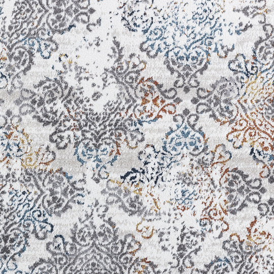 Tapis Vintage Oriental Bleu/Orange Palermo