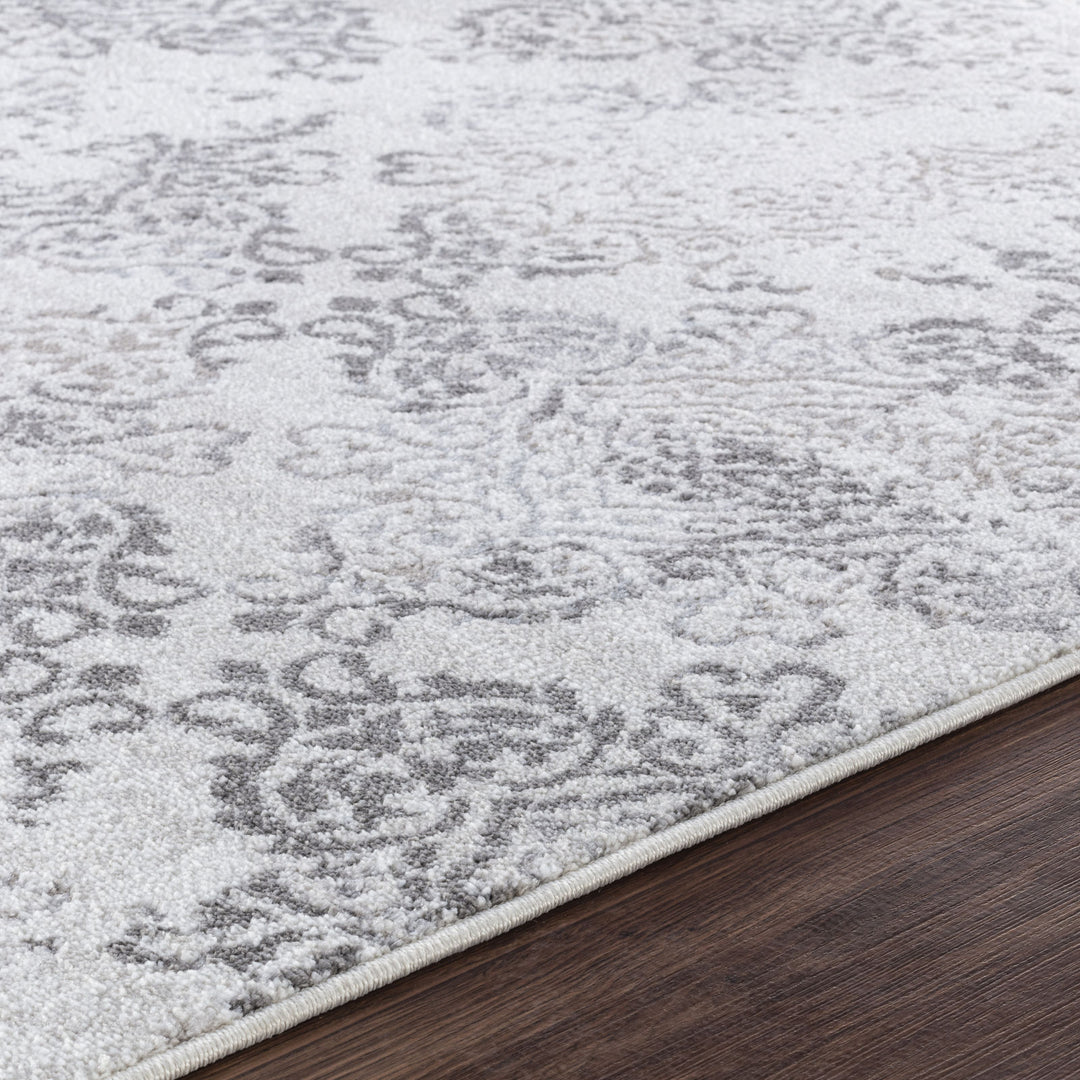 Tapis Vintage Oriental Blanc/Gris Palermo