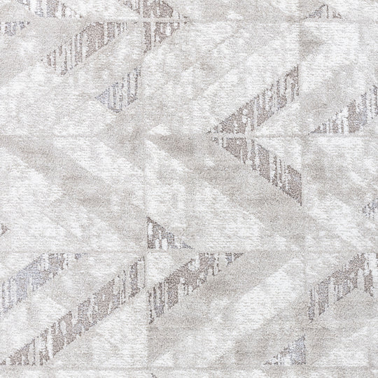 Tapis Scandinave Moderne Blanc/Gris Qatar