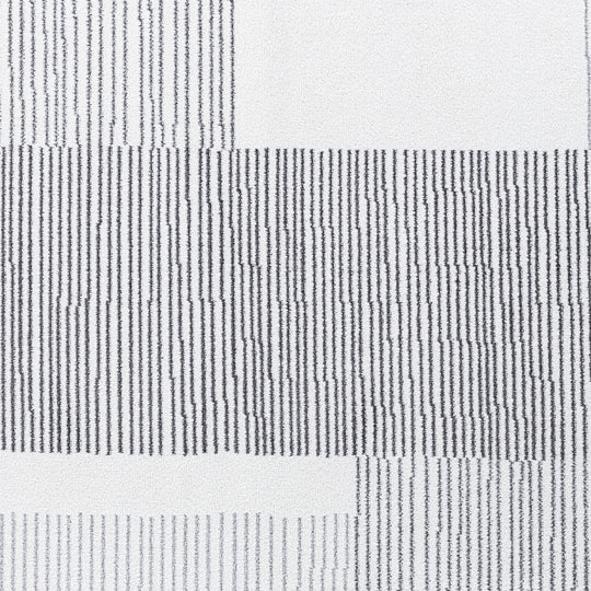 Tapis Scandinave Moderne Blanc/Gris Guna