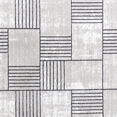 Tapis Scandinave Moderne Gris Guri