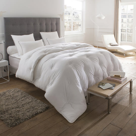 Pack literie DROUAULT Couette 4 saisons, oreillers & protège-oreillers