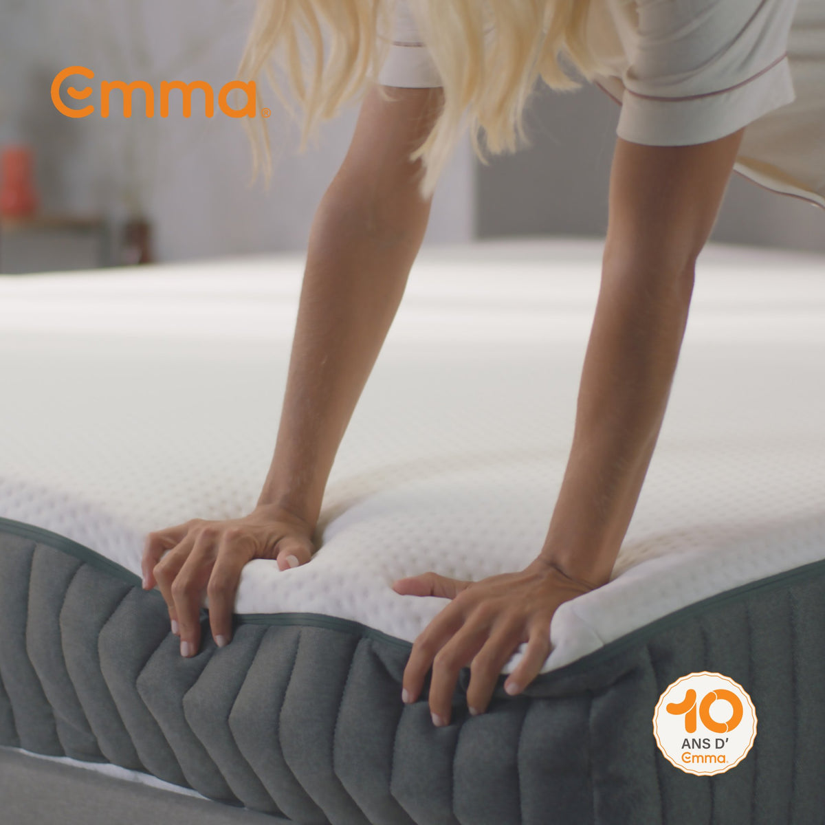 Pack matelas Emma Original + 2 oreillers reconditionnés