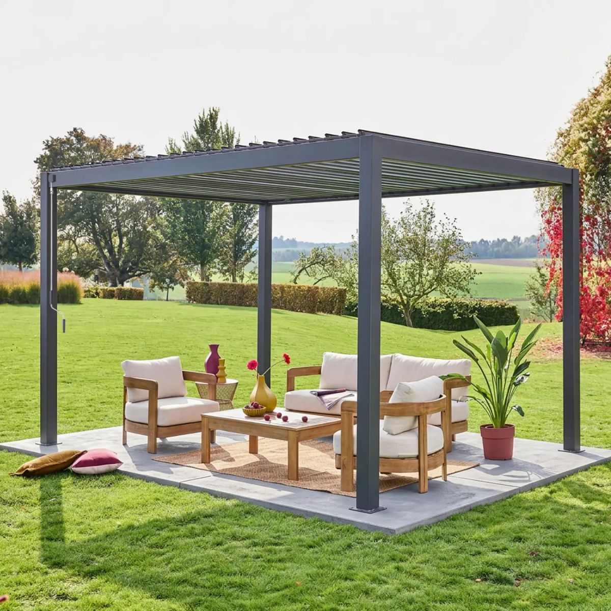 pergola issu d'une simple rétractation avant livraison
