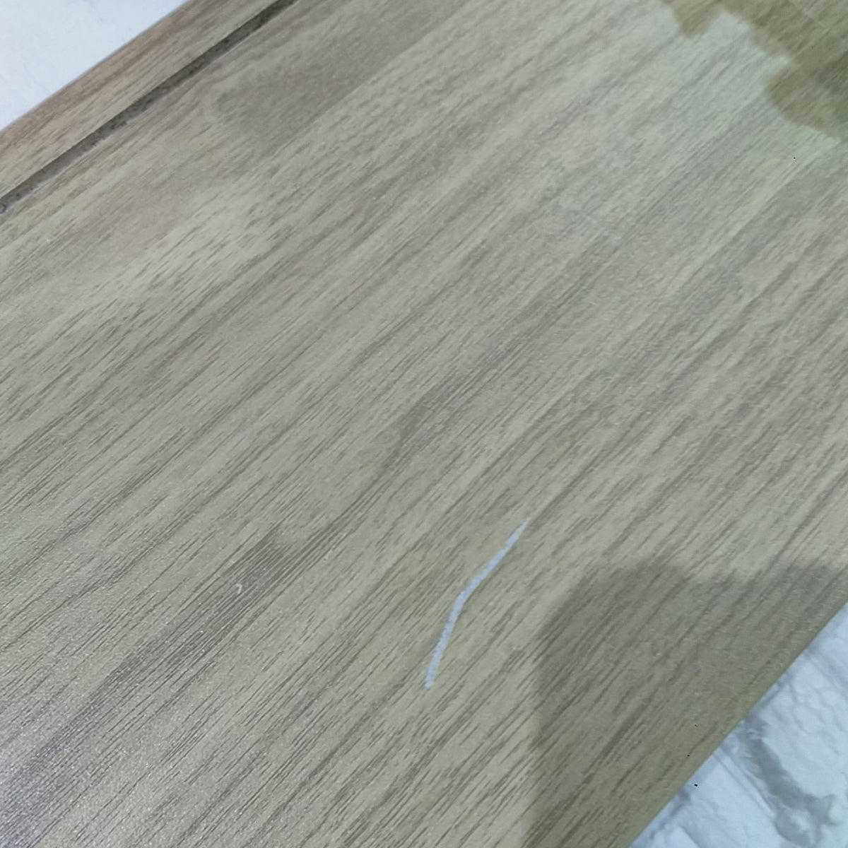 Bibliothèque DRAWER Lilou en bois et cannage H140cm