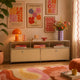 Meuble de rangement USM HALLER O2 métal beige