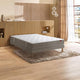 Ensemble matelas Erisia et sommier tapissier nature EPEDA 140x190cm
