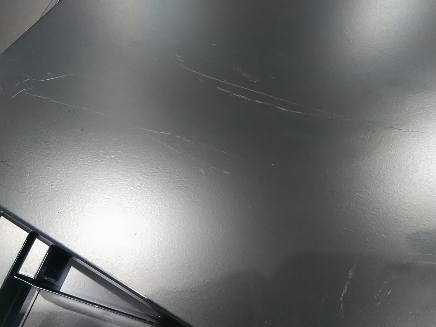 Buffet DRAWER Nino 2 portes en métal bleu PANTONE nuit L75cm