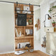 Porte coulissante LOBERON Vulmont en bois et métal — photo produit