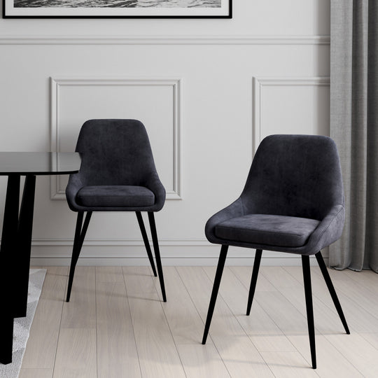 Lot de 4 chaises Olivia multicolore