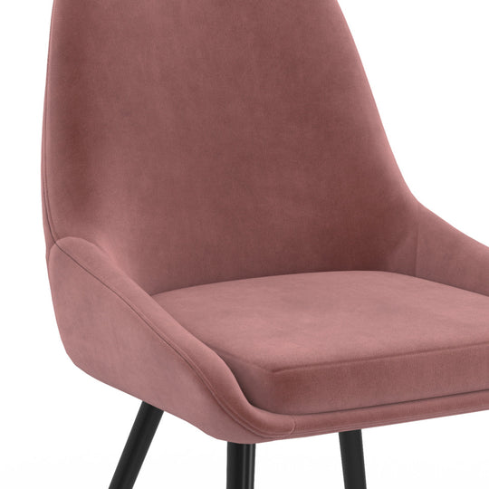 Lot de 4 chaises Olivia multicolore