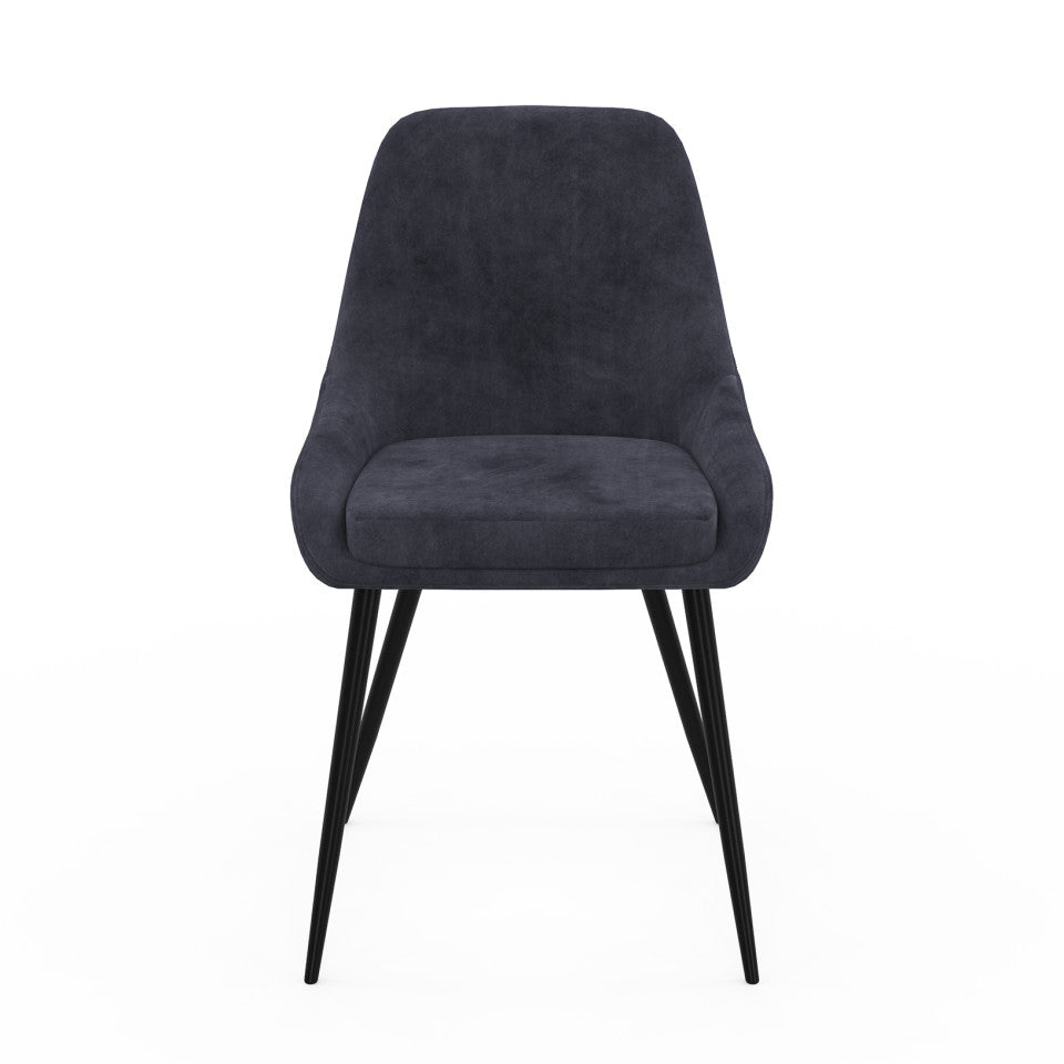 Lot de 4 chaises Olivia multicolore
