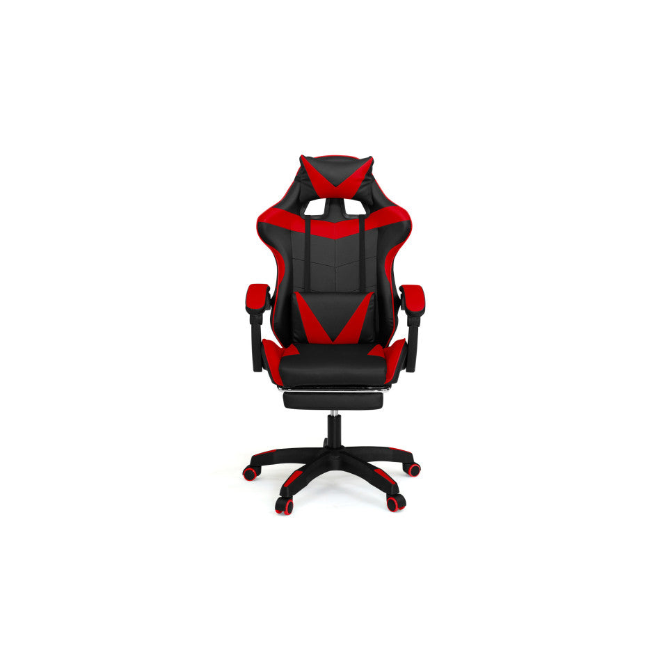 Fauteuil gaming Felix noir et rouge