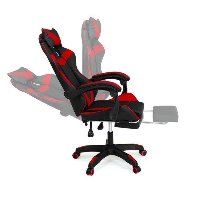 Fauteuil gaming Felix noir et rouge
