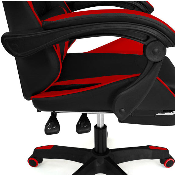 Fauteuil gaming Felix noir et rouge
