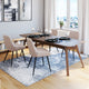 Lot de 4 chaises Ornella taupe