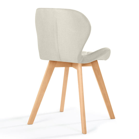 Lot de 2 chaises Gatsby beige