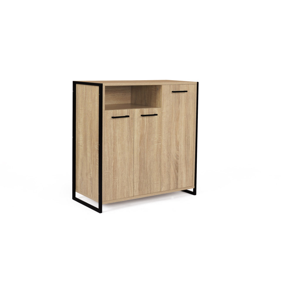 Meuble à chaussures ALAN – 3 portes + niche latérale