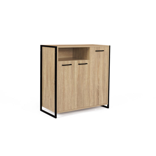 Meuble à chaussures ALAN – 3 portes + niche latérale