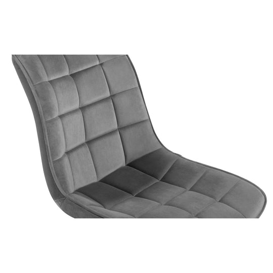 Lot de 2 chaises Melinda Gris clair