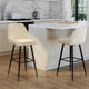 Lot de 2 tabourets Olivia beige