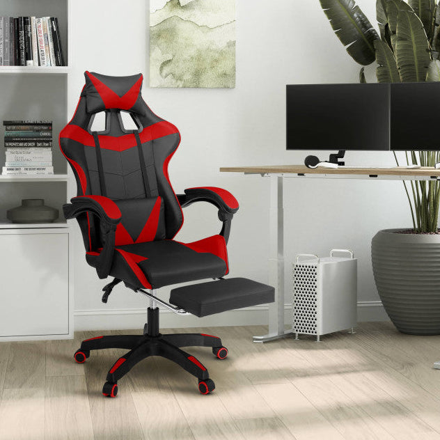 Fauteuil gaming Felix noir et rouge