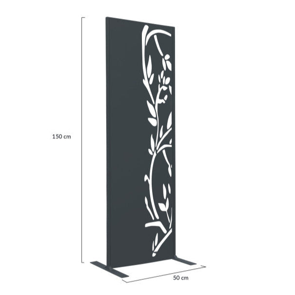 Panneau décoratif de jardin Lis 150cm
