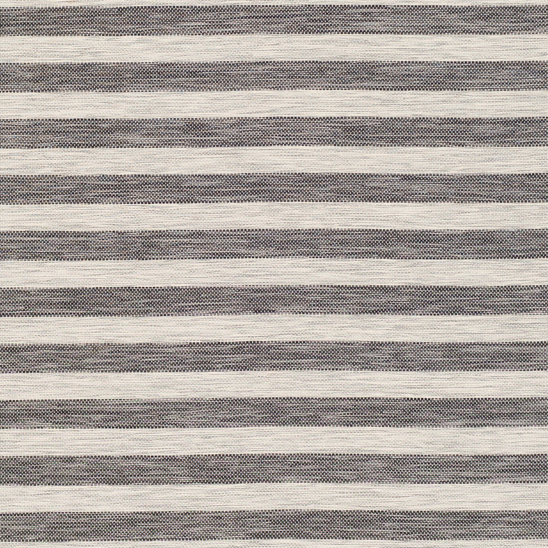 HOFU Tapis d'Extérieur/Intérieur Rayé Gris/Ivoire 160x220