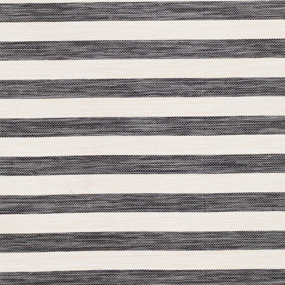 Tapis d'Extérieur/Intérieur Rayé Noir/Ivoire Hofu