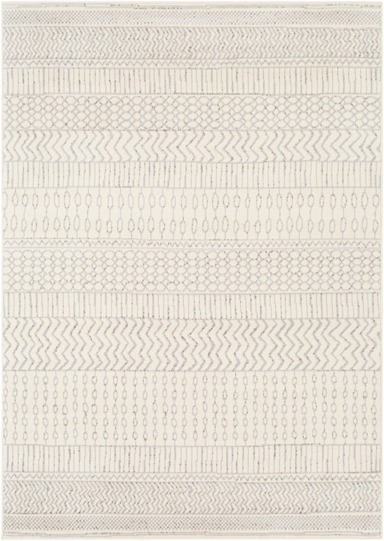 Tapis Scandinave Bohème Blanc/Gris Hama