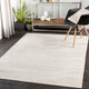 Tapis Scandinave Bohème Blanc/Gris Hama