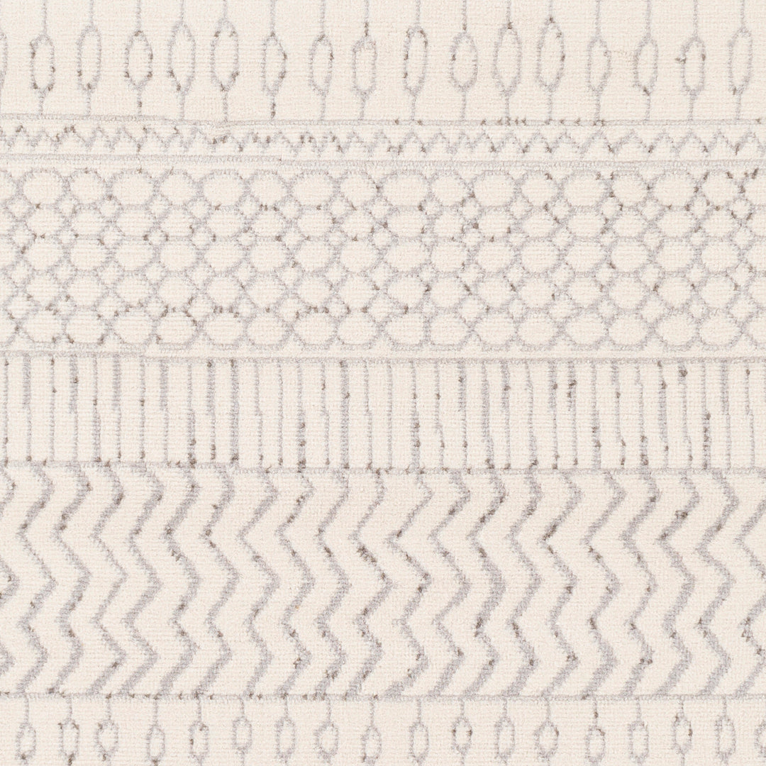 Tapis Scandinave Bohème Blanc/Gris Hama