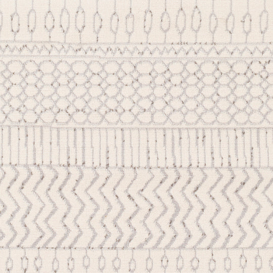 Tapis Scandinave Bohème Blanc/Gris Hama