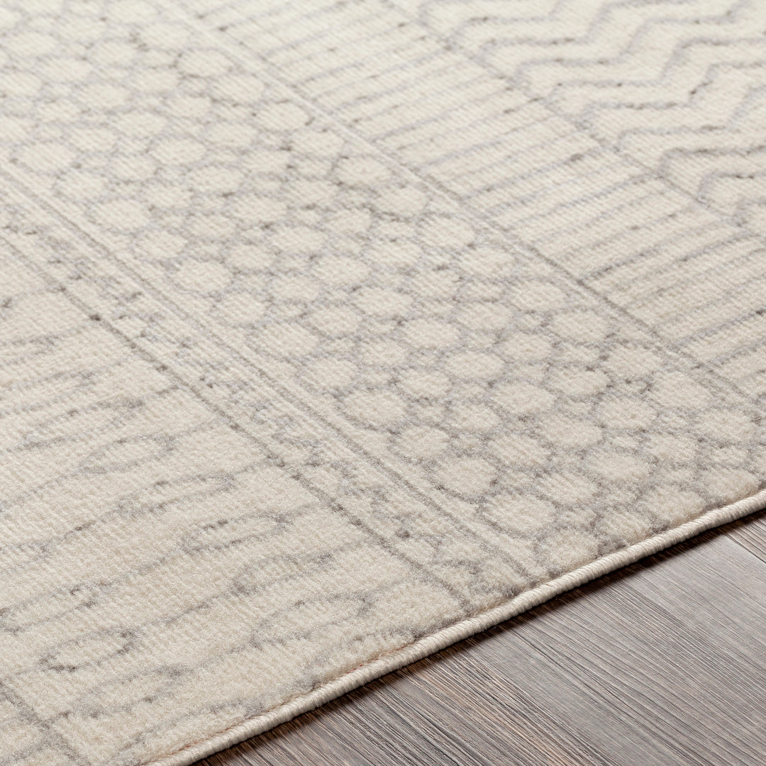 Tapis Scandinave Bohème Blanc/Gris Hama