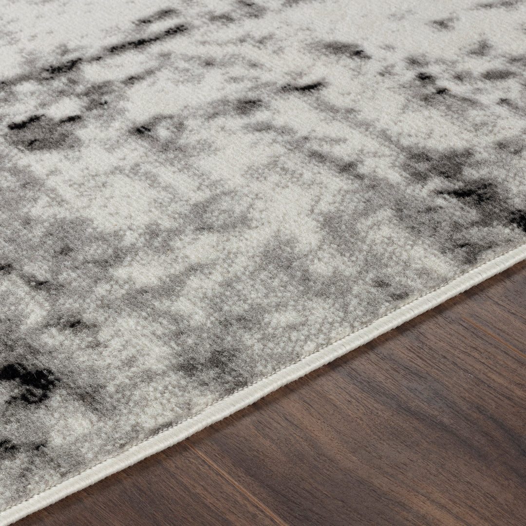Tapis Abstrait Moderne Blanc/Gris Jordan 200x275cm