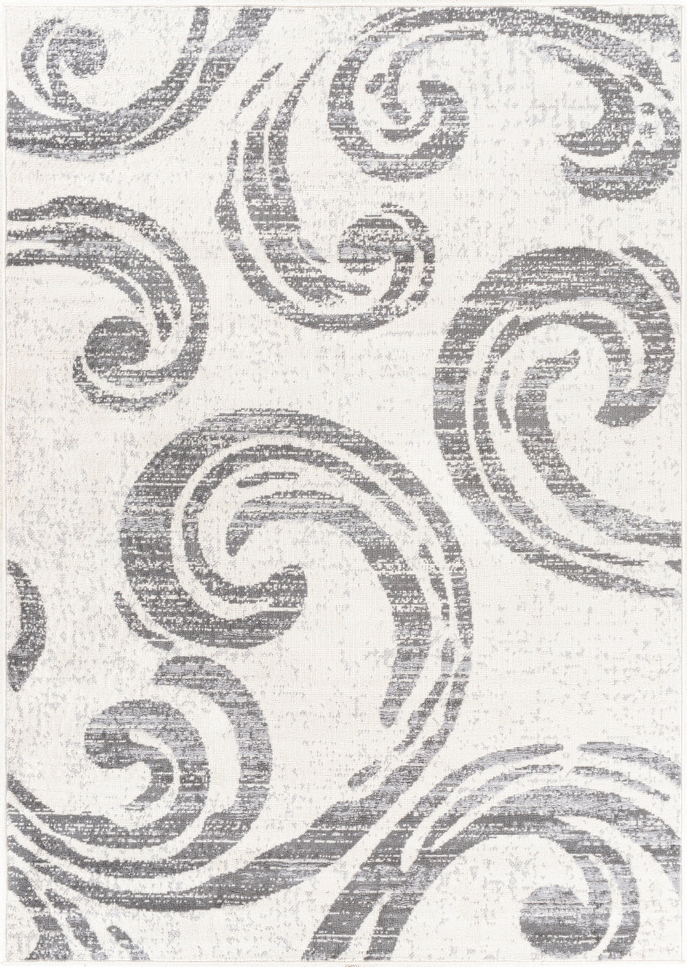 Tapis Scandinave Moderne Blanc/Gris Jamen