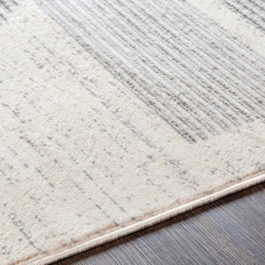 Tapis Scandinave Moderne Blanc/Gris Juno