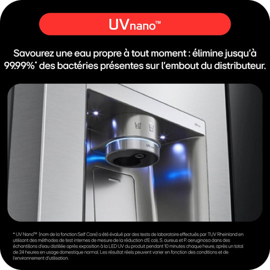 Réfrigérateur américain LG GMG860EPBE
