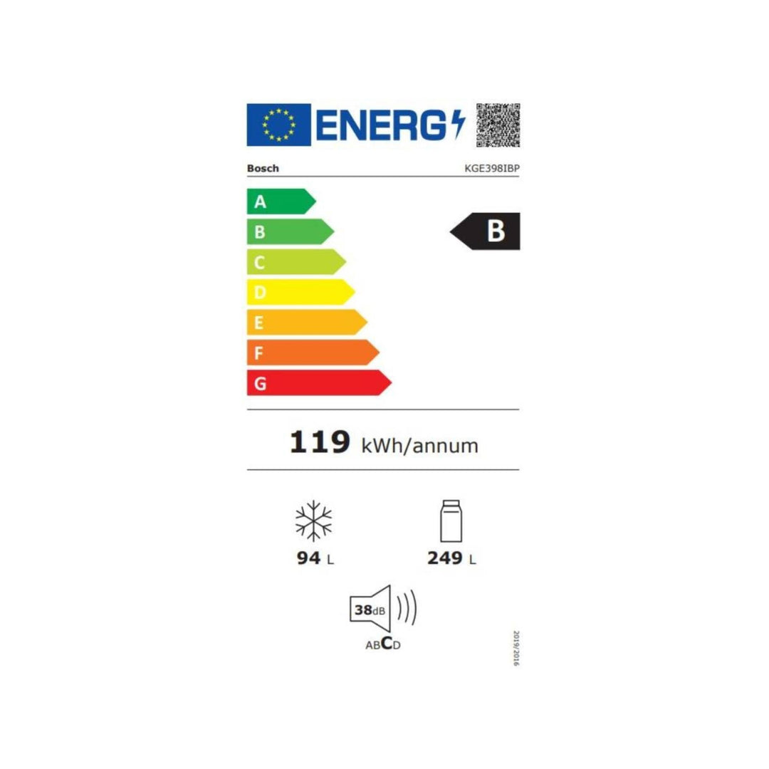 Réfrigérateur combiné BOSH KGE398IBP