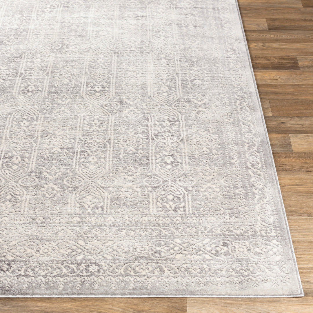 Tapis Vintage Oriental Blanc/Gris Ottawa
