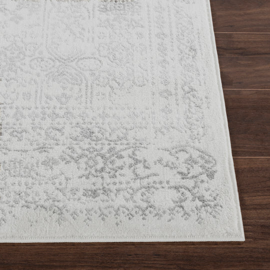 Tapis Vintage Oriental Ivoire/Gris Ottawa