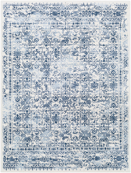 Tapis Vintage Oriental Bleu/Blanc Ottawa