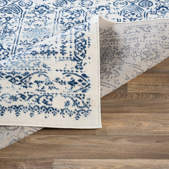 Tapis Vintage Oriental Bleu/Blanc Ottawa