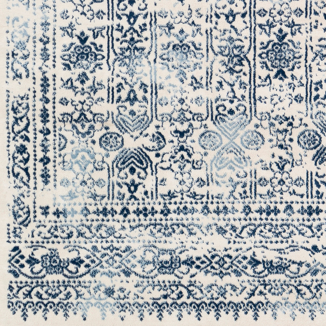 Tapis Vintage Oriental Bleu/Blanc Ottawa